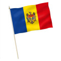 Stock-Flagge : Moldau / Premiumqualität