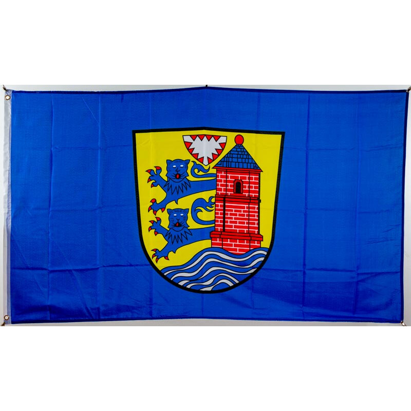 Flagge 90 x 150 : Flensburg, 9,95 €