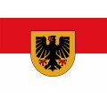 Tischflagge 15x25 Dortmund