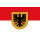 Tischflagge 15x25 Dortmund