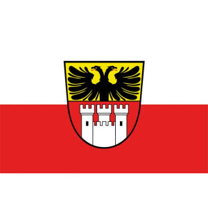 Tischflagge 15x25 : Duisburg