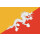 Tischflagge 15x25 Bhutan