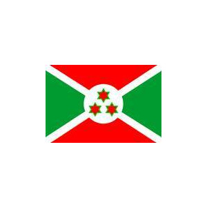Tischflagge 15x25 : Burundi