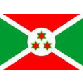 Tischflagge 15x25 : Burundi
