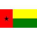 Tischflagge 15x25 : Guinea Bissau