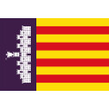 Tischflagge 15x25 Mallorca
