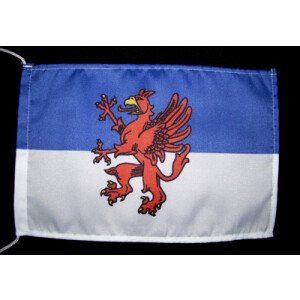 Tischflagge 15x25 : Pommern