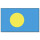 Tischflagge 15x25 Palau