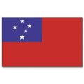 Tischflagge 15x25 Samoa