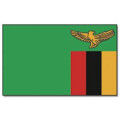 Tischflagge 15x25 Sambia