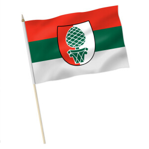 Stockflagge Fahne Flagge Augsburg 30 x 45 cm
