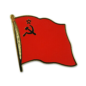 Flaggen-Pin vergoldet : UdSSR /Sowjetunion