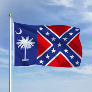 Premiumfahne South Carolina Battle Flag 1861-1865