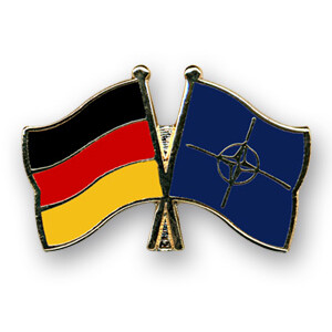 Freundschaftspin: Deutschland-NATO