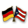 Freundschaftspin Deutschland-Puerto Rico