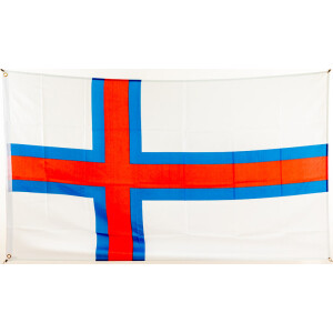 Flagge 90 x 150 : Färöer-Inseln (DK)