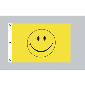 Riesen-Flagge: Smile 150cm x 250cm