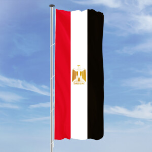 Hochformats Fahne Aegypten