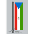 Hochformats Fahne Aequatorial Guinea