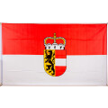 Flagge 90 x 150 : Salzburg mit Wappen