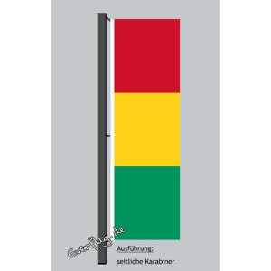 Hochformats Fahne Guinea