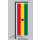 Hochformats Fahne Ghana