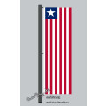 Hochformats Fahne Liberia