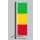 Hochformats Fahne Mali