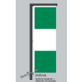Hochformats Fahne Nigeria
