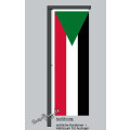 Hochformats Fahne Sudan