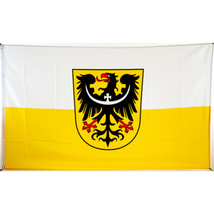 Flagge 90 x 150 : Niederschlesien