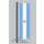 Hochformats Fahne Argentinien mit Wappen
