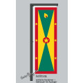Hochformats Fahne Grenada