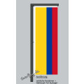 Hochformats Fahne Kolumbien