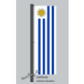 Hochformats Fahne Uruguay