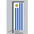 Hochformats Fahne Uruguay
