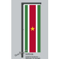Hochformats Fahne Suriname