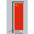 Hochformats Fahne China