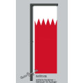 Hochformats Fahne Bahrain