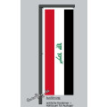 Hochformats Fahne Irak ab 2008