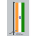 Hochformats Fahne Indien