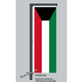 Hochformats Fahne Kuwait