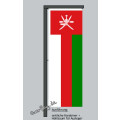 Hochformats Fahne Oman