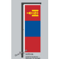 Hochformats Fahne Mongolei
