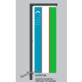 Hochformats Fahne Usbekistan