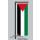 Hochformats Fahne Palästina