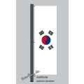 Hochformats Fahne Südkorea