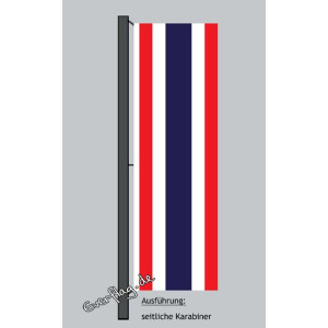 Hochformats Fahne Thailand