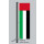 Hochformats Fahne Ver. Arabische Emirate