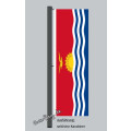 Hochformats Fahne Kiribati